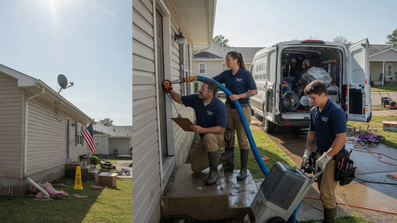 Ceiling Water Damage Restoration in Gassaway, WV near me